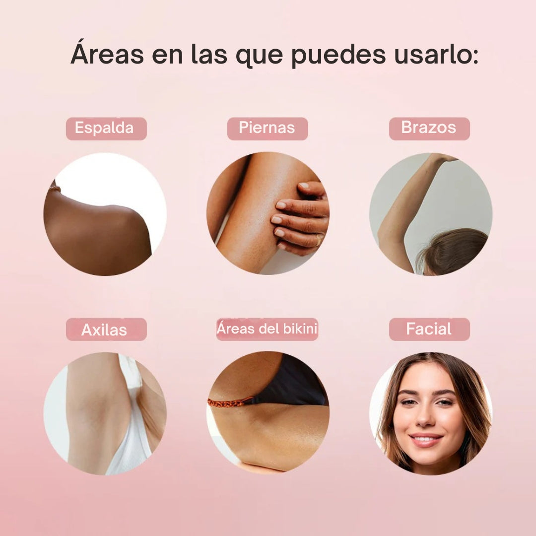 Depiladora Portátil con Doble Cabezal Virelle