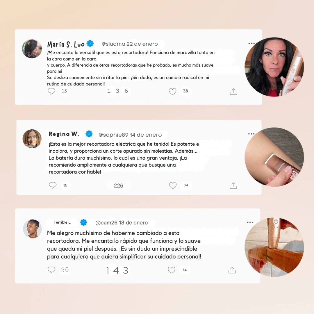 Depiladora Portátil con Doble Cabezal Virelle